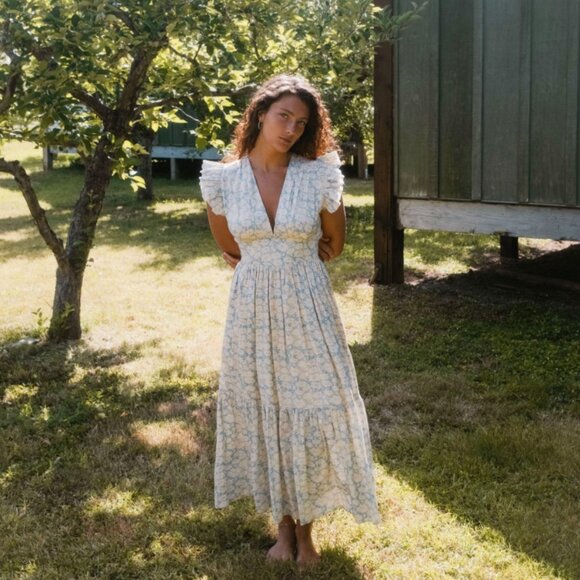 The Aurelia Dress Sky Chamomile XS - Picture 1 of 10